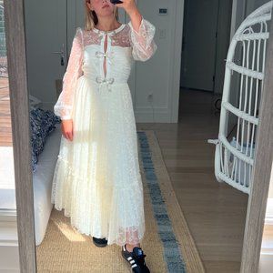 Never Been Worn SALONI Tulle Midi Dress, size 0